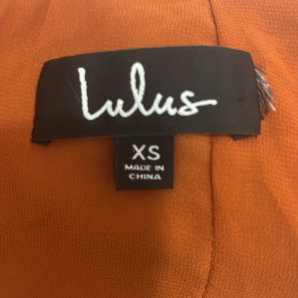 Lulu’s Copper Maxi Dress XS - Picture 6 of 8